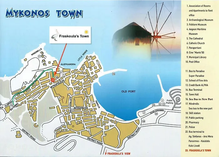 게스트하우스 Fraskoula's Town 2*